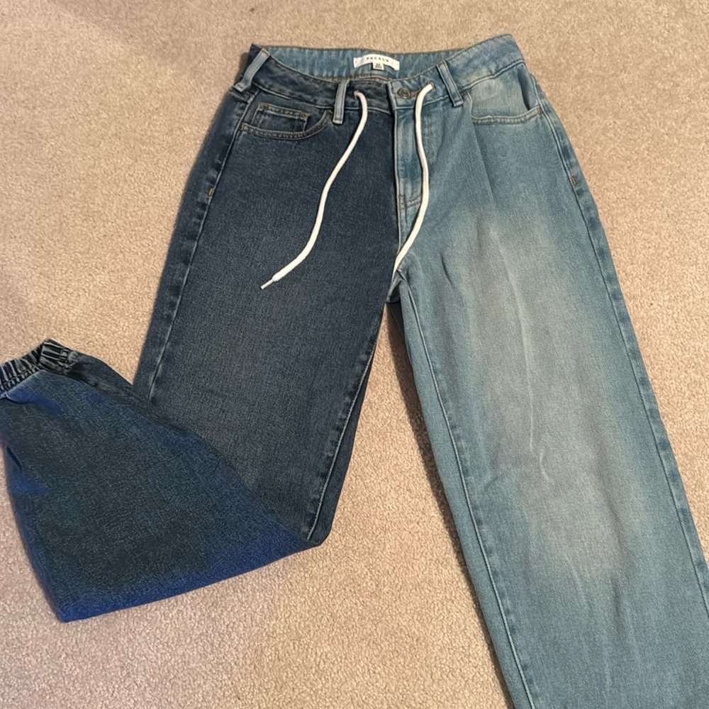 pacsun 2 toned jean